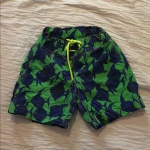 Crewcuts Fish Swim Trunks Size 2